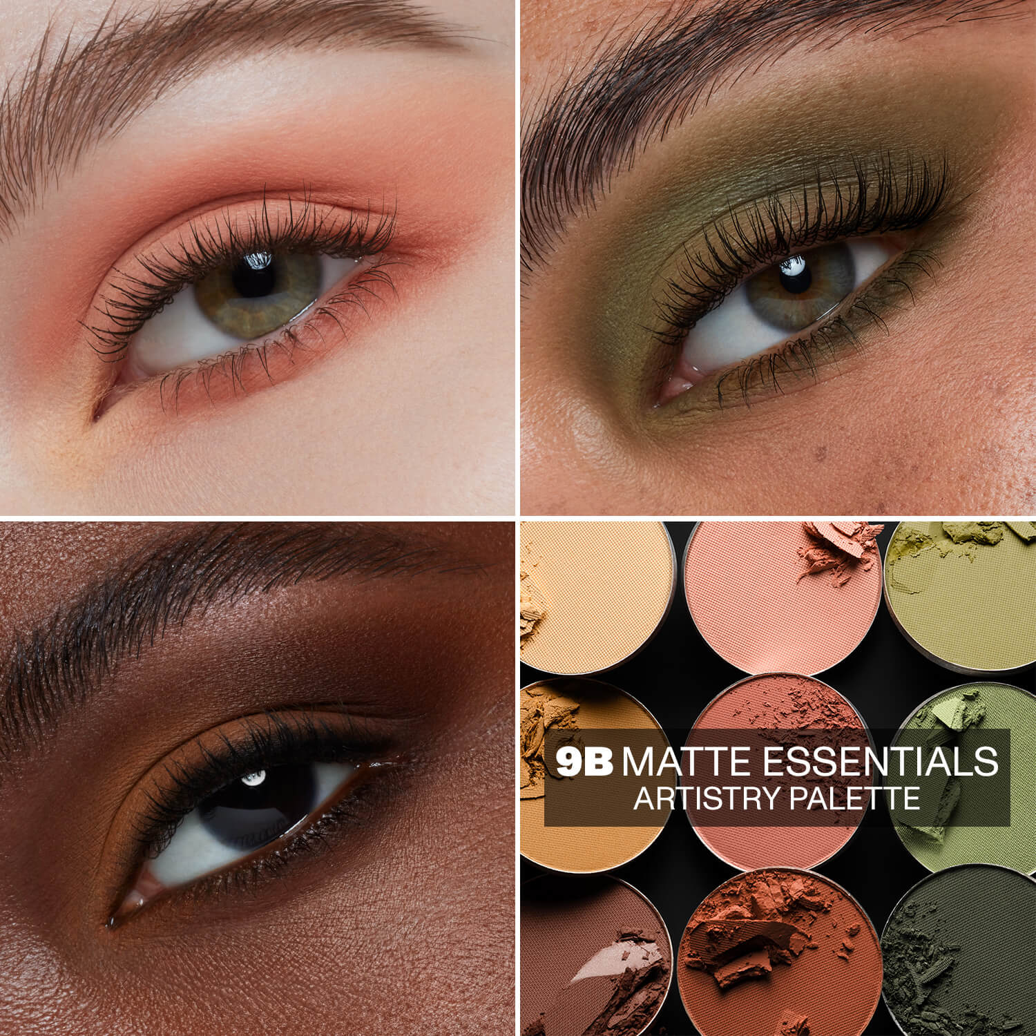 9B MATTE ESSENTIALS ARTISTRY PALETTE (PALETA DE SOMBRAS)